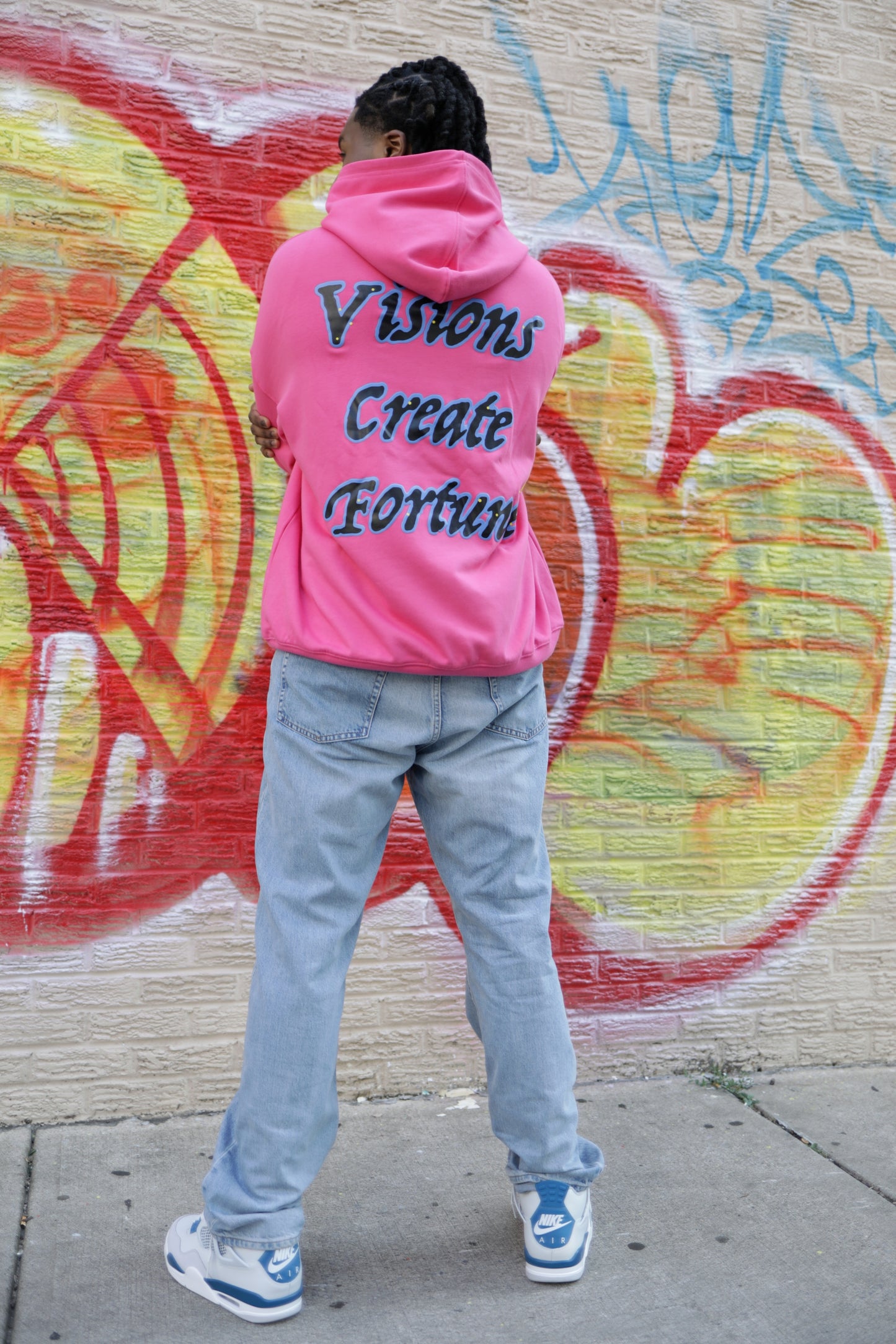 "Visions" Hoodie (Pink)